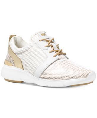 michael michael kors amanda trainer sneaker low|Michael Kors rose gold trainers.